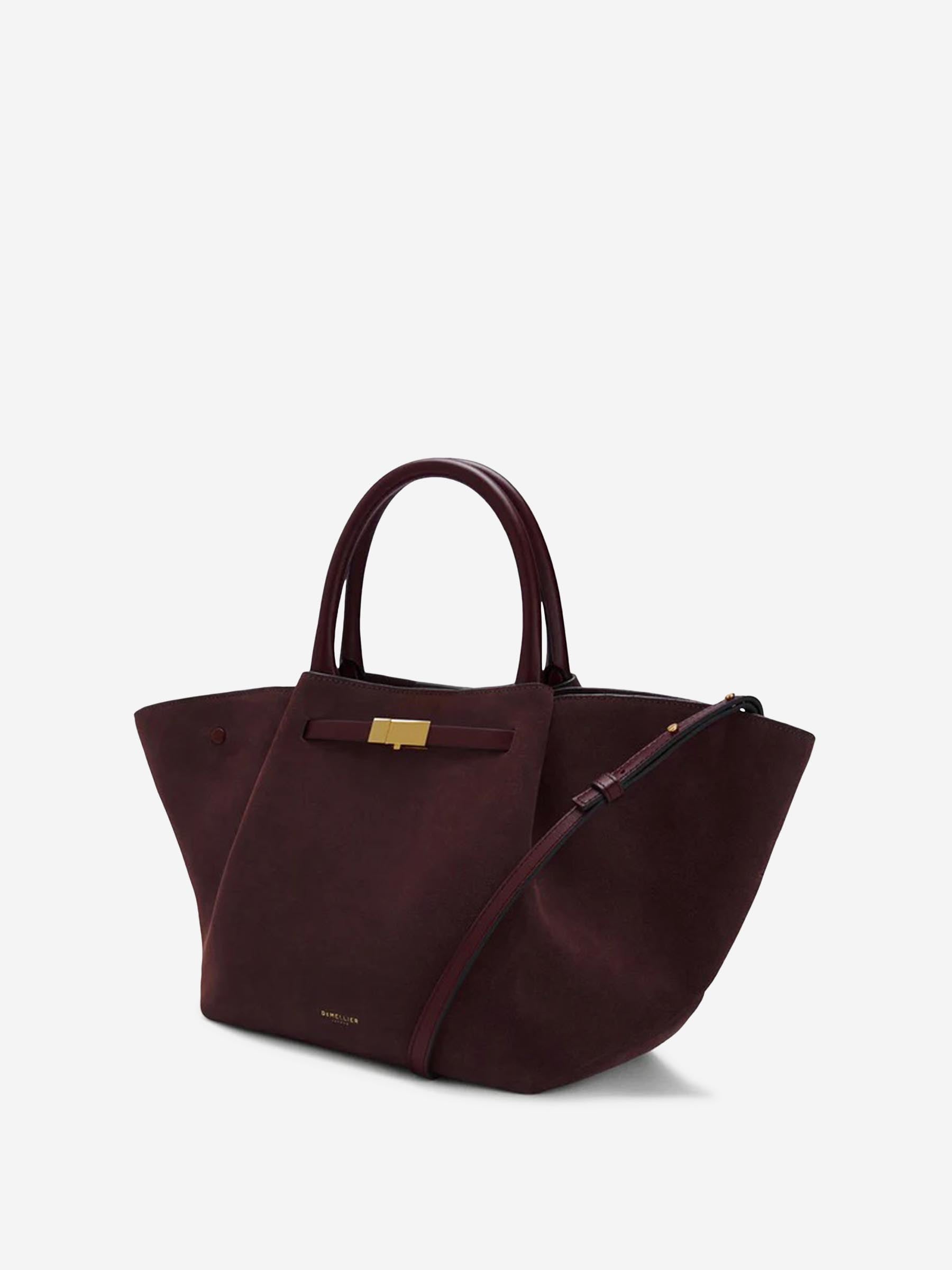 DeMellier Mujer Barcelona Bolso The Midi New York color Burdeos sku 810-008442 06 - Foto 2