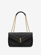 Saint Laurent Mujer Barcelona Bolso Loulou Medium Matelassé color Negro sku 810-008443 01 - Foto 1