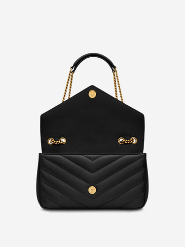 Saint Laurent Mujer Barcelona Bolso Loulou Medium Matelassé color Negro sku 810-008443 01 - Foto 4