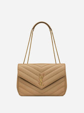 Saint Laurent Mujer Barcelona Bolso Hombro Loulou color Beige sku 810-008444 01 - Foto 1