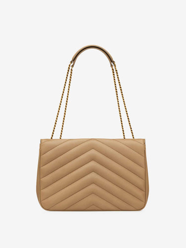 Saint Laurent Mujer Barcelona Bolso Hombro Loulou color Beige sku 810-008444 01 - Foto 3