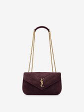 Saint Laurent Mujer Barcelona Bolso Hombro Loulou color Burdeos sku 810-008446 01 - Foto 1