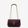 Saint Laurent Mujer Barcelona Bolso Hombro Loulou color Burdeos sku 810-008446 01 - Foto 1