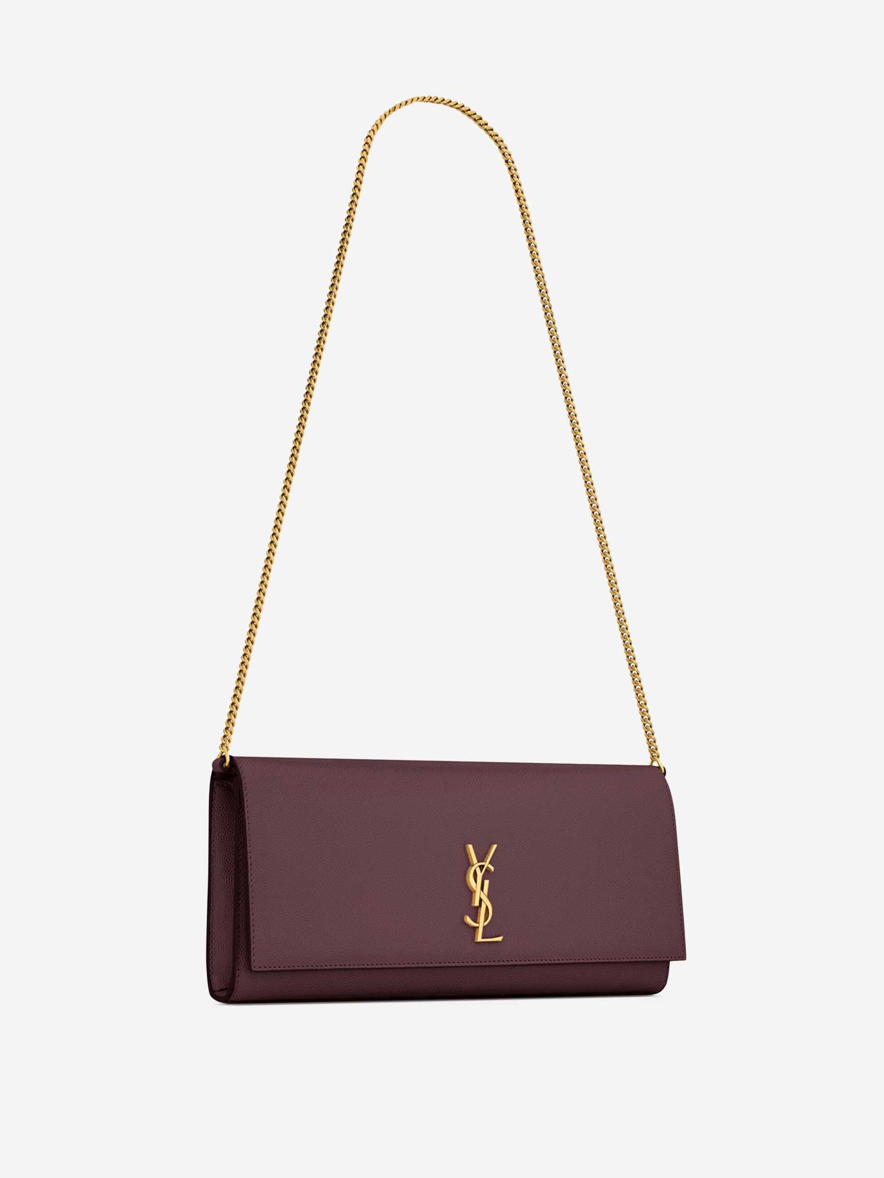 Saint Laurent Mujer Barcelona Bolso Mano Kate color Burdeos sku 810-008447 03 - Foto 2