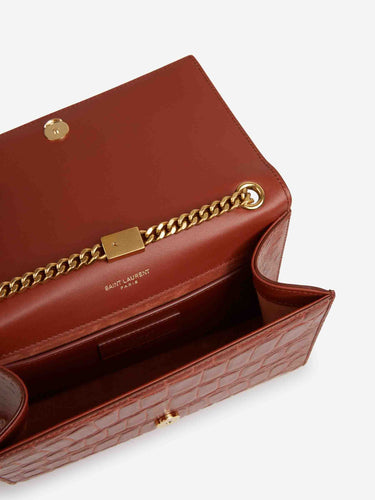 Saint Laurent Mujer Barcelona Bolso Kate Mini color Marrón sku 810-008449 01 - Foto 4