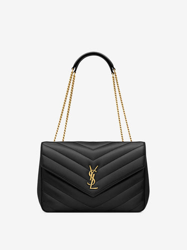 Saint Laurent Mujer Barcelona Bolso Hombro Loulou color Negro sku 810-008450 01 - Foto 1