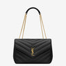 Saint Laurent Mujer Barcelona Bolso Hombro Loulou color Negro sku 810-008450 01 - Foto 1