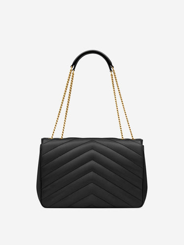 Saint Laurent Mujer Barcelona Bolso Hombro Loulou color Negro sku 810-008450 01 - Foto 3