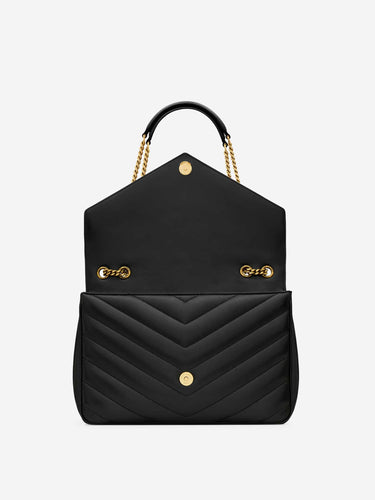 Saint Laurent Mujer Barcelona Bolso Hombro Loulou color Negro sku 810-008450 01 - Foto 4