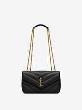 Saint Laurent Mujer Barcelona Bolso Hombro Loulou color Negro sku 810-008454 01 - Foto 1