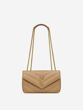 Saint Laurent Mujer Barcelona Bolso Hombro Loulou color Camel sku 810-008454 02 - Foto 1