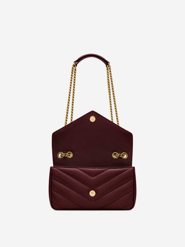 Saint Laurent Mujer Barcelona Bolso Loulou Matelassé color Rojo sku 810-008454 03 - Foto 4