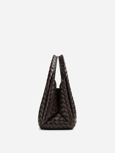 Bottega Veneta Mujer Barcelona Bolso Campana color Marrón Oscuro sku 810-008463 01 - Foto 3
