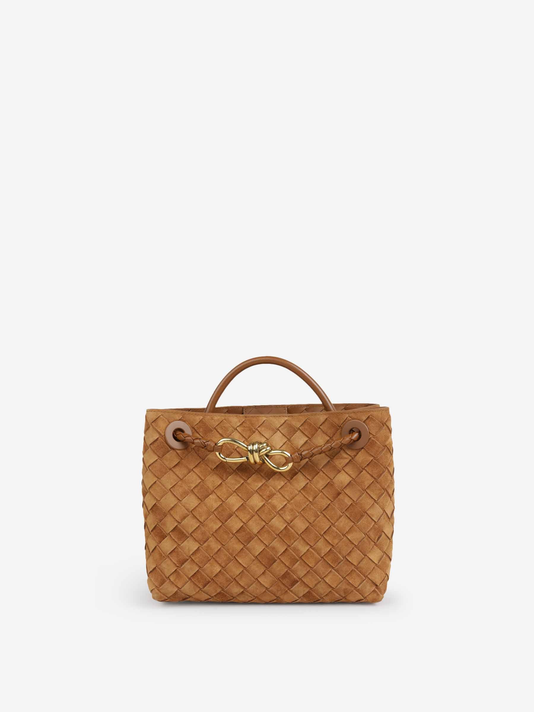 Bottega Veneta Mujer Barcelona Bolso Andiamo Mini color Caramelo sku 810-008464 01 - Foto 1