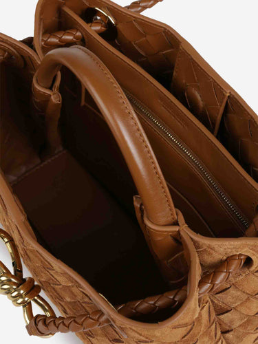 Bottega Veneta Mujer Barcelona Bolso Andiamo Mini color Caramelo sku 810-008464 01 - Foto 5