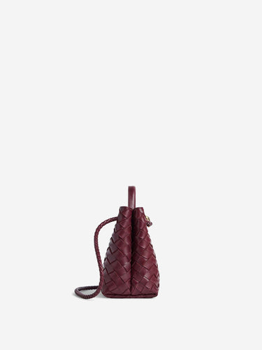 Bottega Veneta Mujer Barcelona Bolso Andiamo color Burdeos sku 810-008465 02 - Foto 5