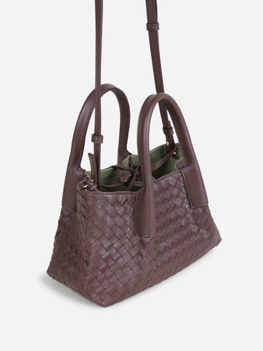 Bottega Veneta Mujer Barcelona Bolso Pinacoteca color Burdeos sku 810-008467 01 - Foto 2