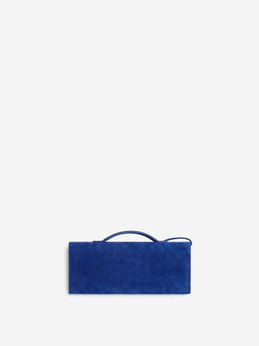 Bottega Veneta Mujer Barcelona Bolso Andiamo Clutch color Azul Cobalto sku 810-008469 01 - Foto 3