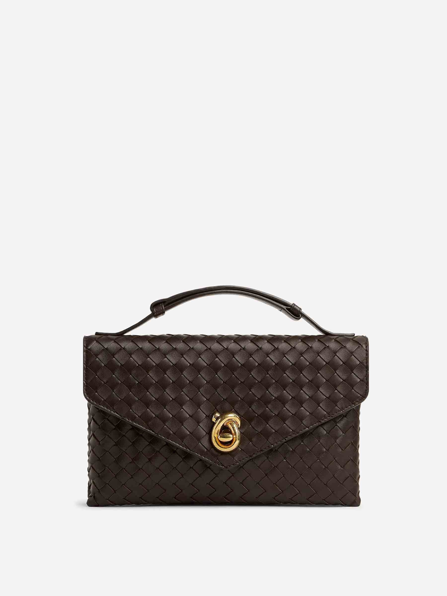 Bottega Veneta Mujer Barcelona Bolso tote Intrecciato tejido a mano estilo shopper color Marrón Oscuro sku 810-008470 01 - Foto 1