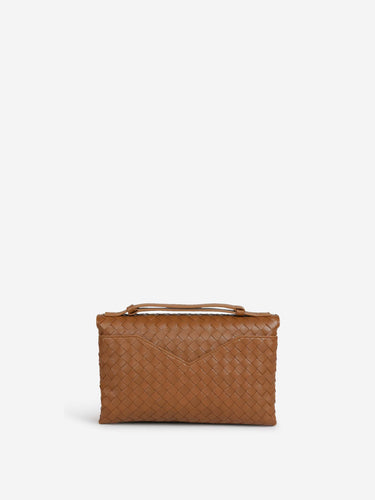 Bottega Veneta Mujer Barcelona Bolso Nudo Intrecciato color Caramelo sku 810-008470 02 - Foto 3