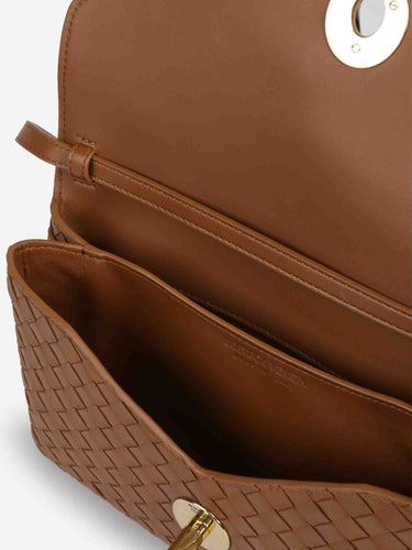 Bottega Veneta Mujer Barcelona Bolso Nudo Intrecciato color Caramelo sku 810-008470 02 - Foto 5