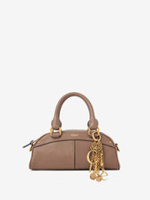 Chloé Mujer Barcelona Bolso Bowling Mini color Camel sku 810-008472 00 - Foto 1