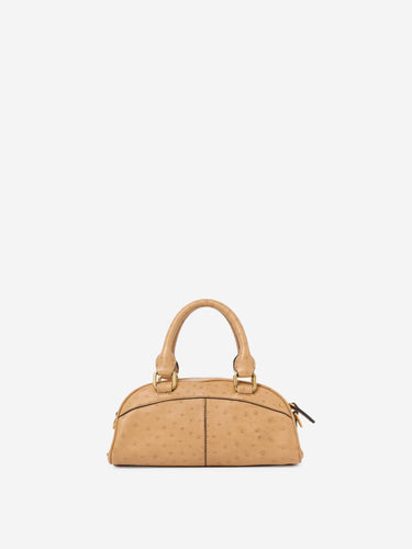 Chloé Mujer Barcelona Bolso Bowling Mini color Mostaza sku 810-008473 00 - Foto 3