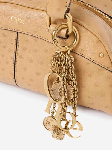 Chloé Mujer Barcelona Bolso Bowling Mini color Mostaza sku 810-008473 00 - Foto 5