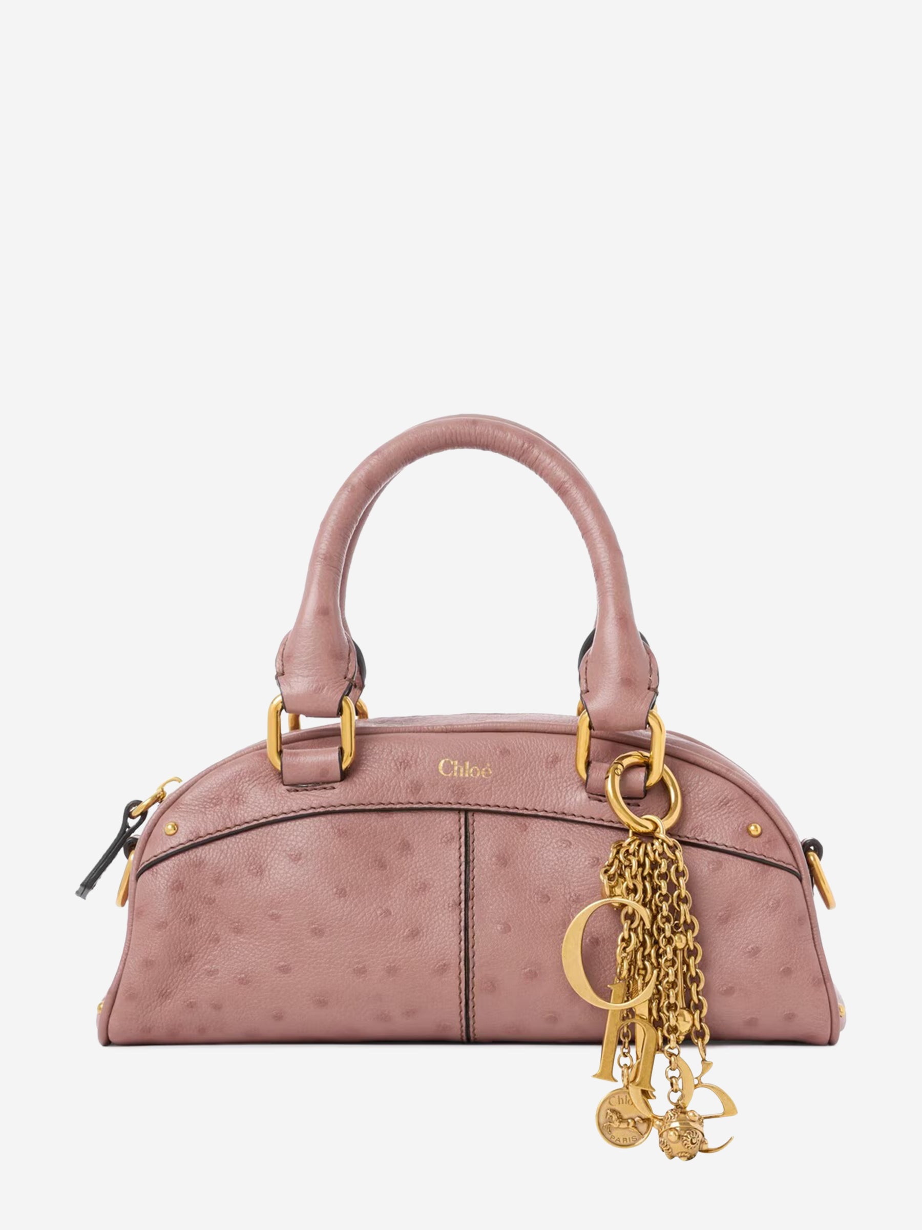 Chloé Mujer Barcelona Bolso Bowling Mini color Rosa Envejecido sku 810-008473 01 - Foto 1