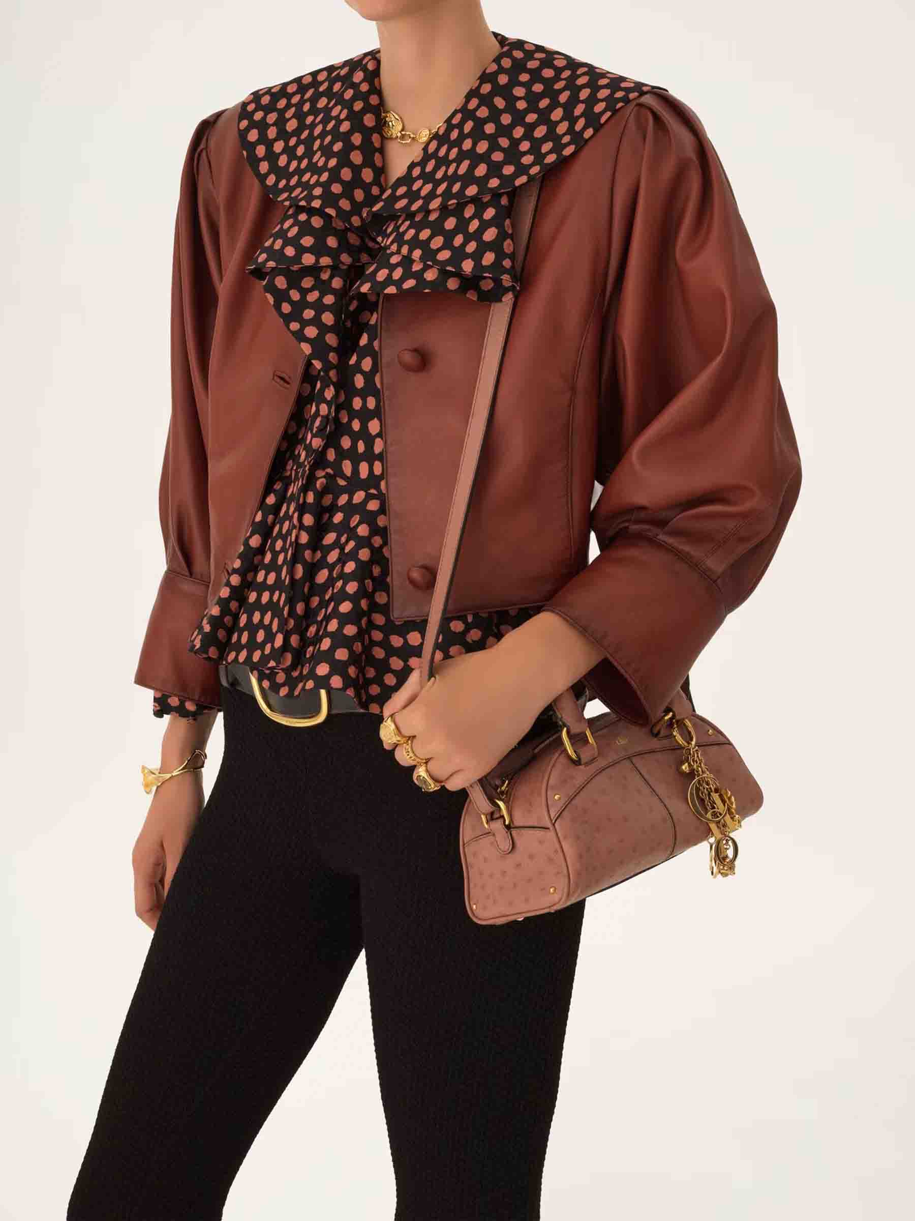 Chloé Mujer Barcelona Bolso Bowling Mini color Rosa Envejecido sku 810-008473 01 - Foto 2