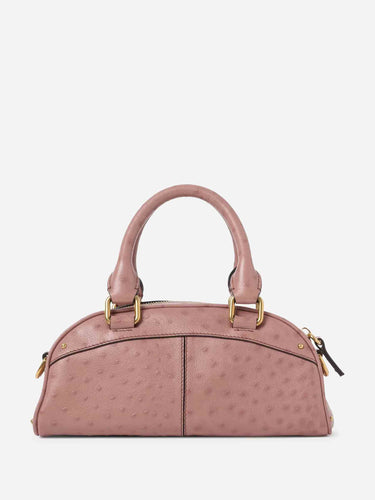 Chloé Mujer Barcelona Bolso Bowling Mini color Rosa Envejecido sku 810-008473 01 - Foto 3