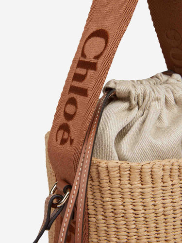 Chloé Mujer Barcelona Bolso Woody Fibra Natural color Marrón sku 810-008474 00 - Foto 5
