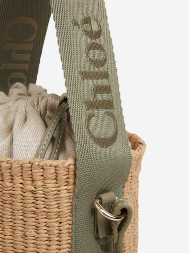 Chloé Mujer Barcelona Bolso Woody Fibra Natural color Beige sku 810-008474 01 - Foto 5