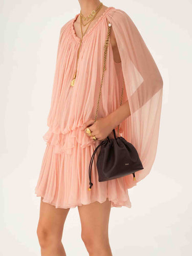 Chloé Mujer Barcelona Bolso Icon Mini color Burdeos sku 810-008477 00 - Foto 2