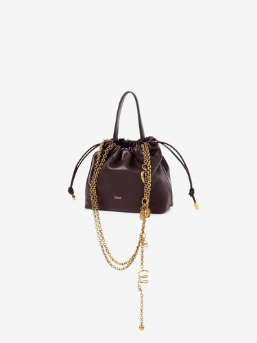 Chloé Mujer Barcelona Bolso Icon Mini color Burdeos sku 810-008477 00 - Foto 4