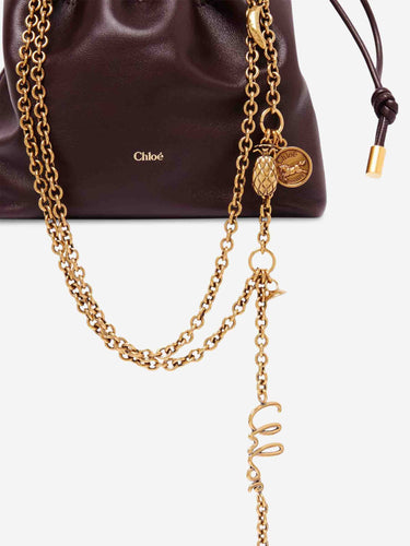 Chloé Mujer Barcelona Bolso Icon Mini color Burdeos sku 810-008477 00 - Foto 5