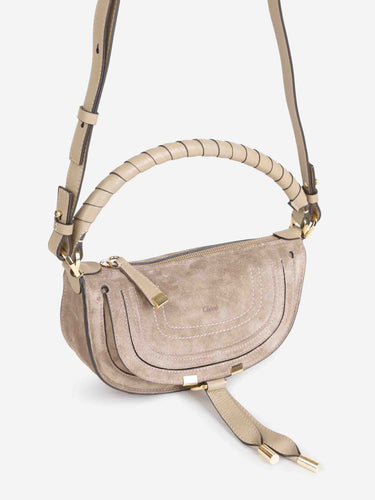 Chloé Mujer Barcelona Bolso Marcie Piel color Taupe sku 810-008478 01 - Foto 3