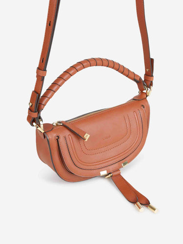 Chloé Mujer Barcelona Bolso Marcie Piel color Caramelo sku 810-008479 00 - Foto 3