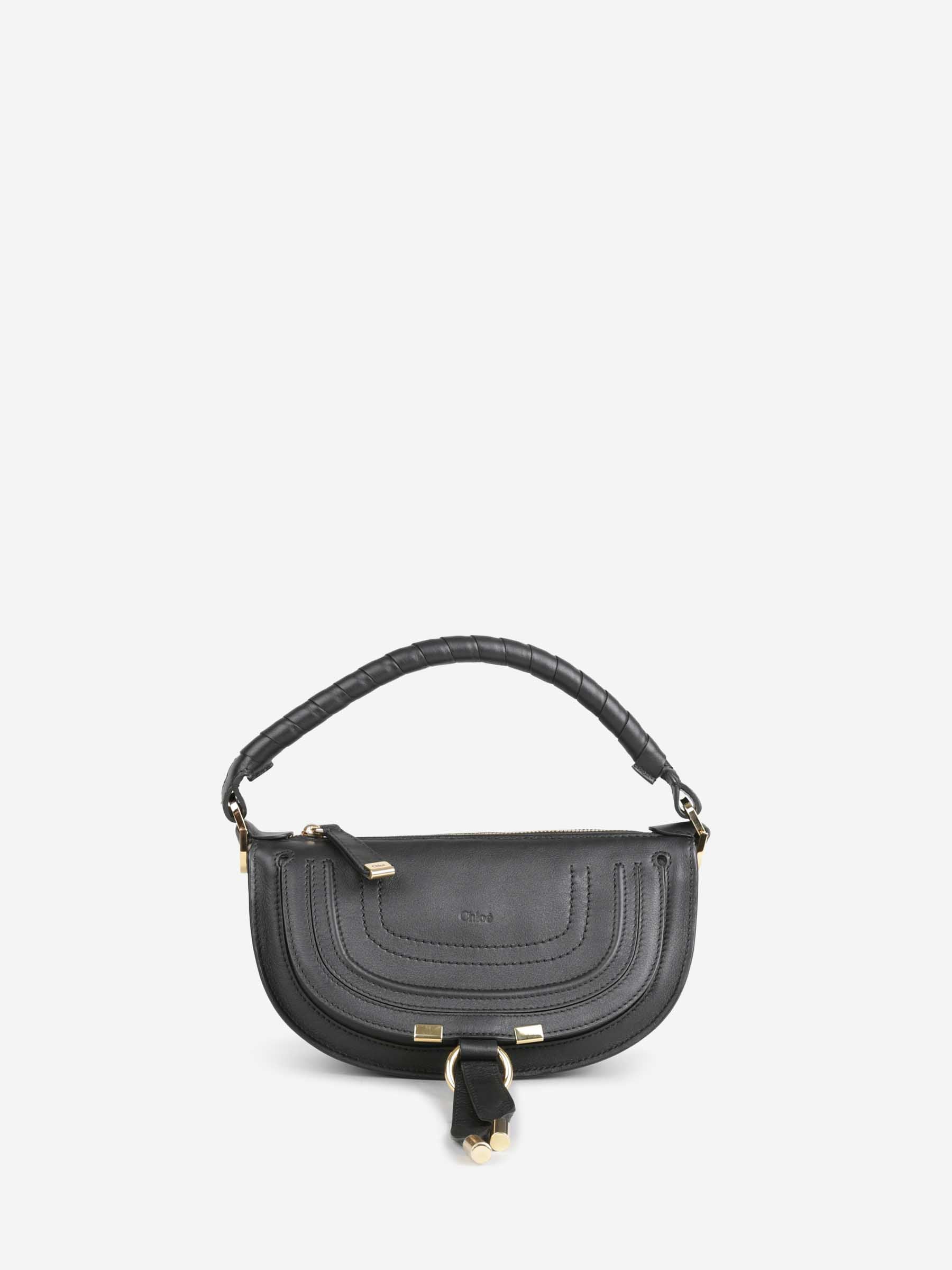 Chloé Mujer Barcelona Bolso Marcie Piel color Negro sku 810-008479 01 - Foto 1