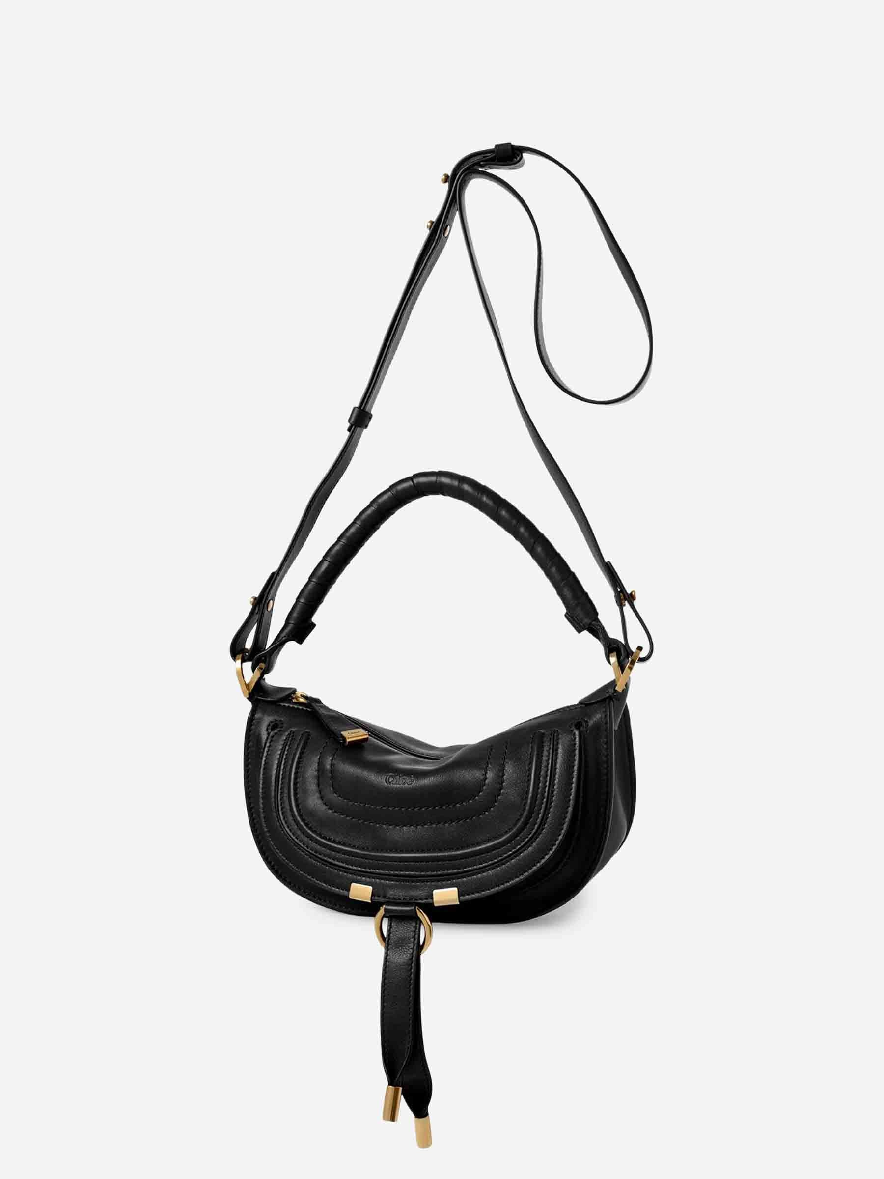 Chloé Mujer Barcelona Bolso Marcie Piel color Negro sku 810-008479 01 - Foto 2