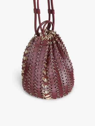 Rabanne Mujer Barcelona Bolso Mano Reversible color Burdeos sku 810-008481 00 - Foto 2