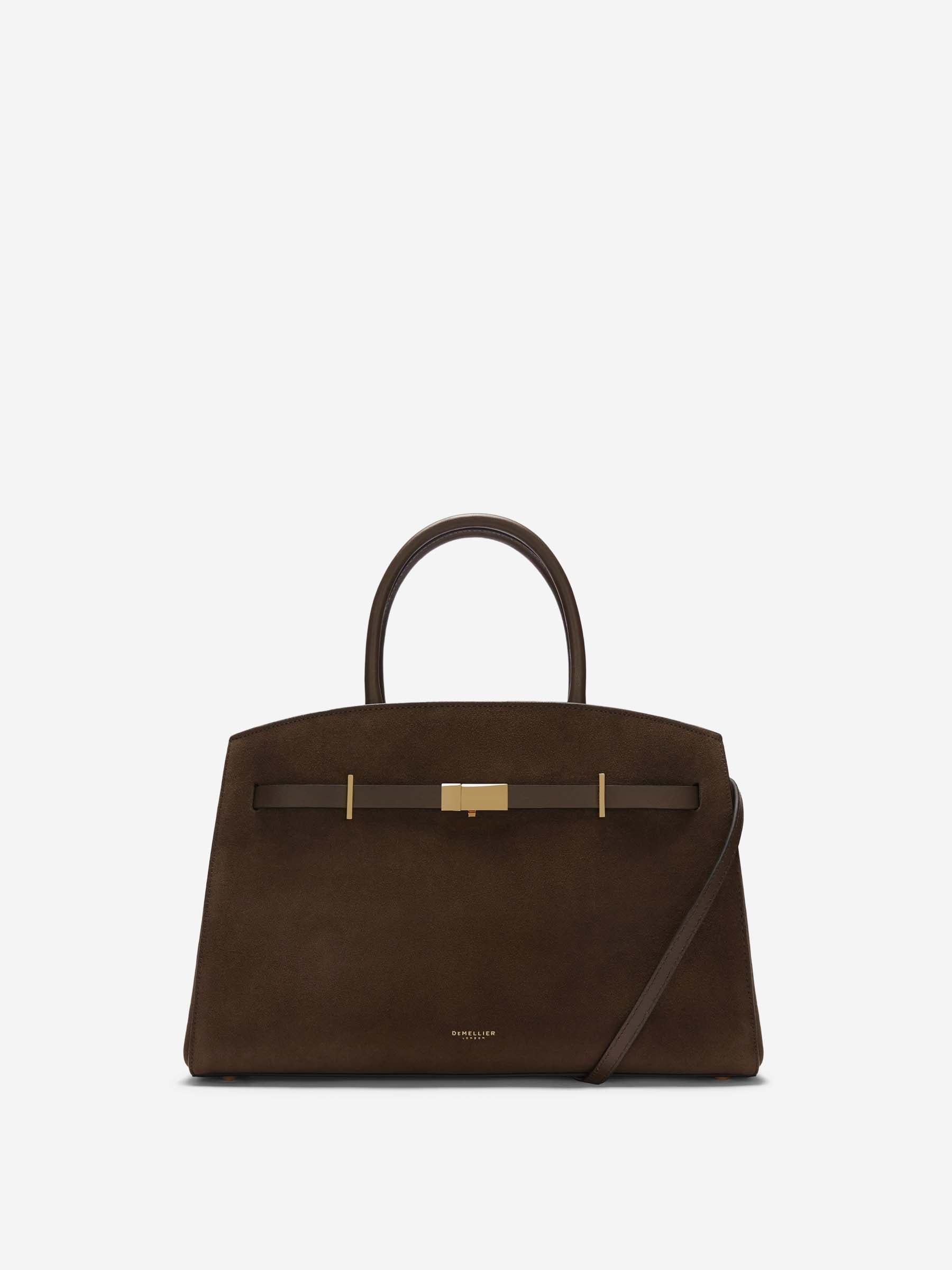 DeMellier Mujer Barcelona Bolso The Midi Hudson color Marrón Oscuro sku 810-008491 01 - Foto 1