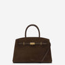 DeMellier Mujer Barcelona Bolso The Midi Hudson color Marrón Oscuro sku 810-008491 01 - Foto 1