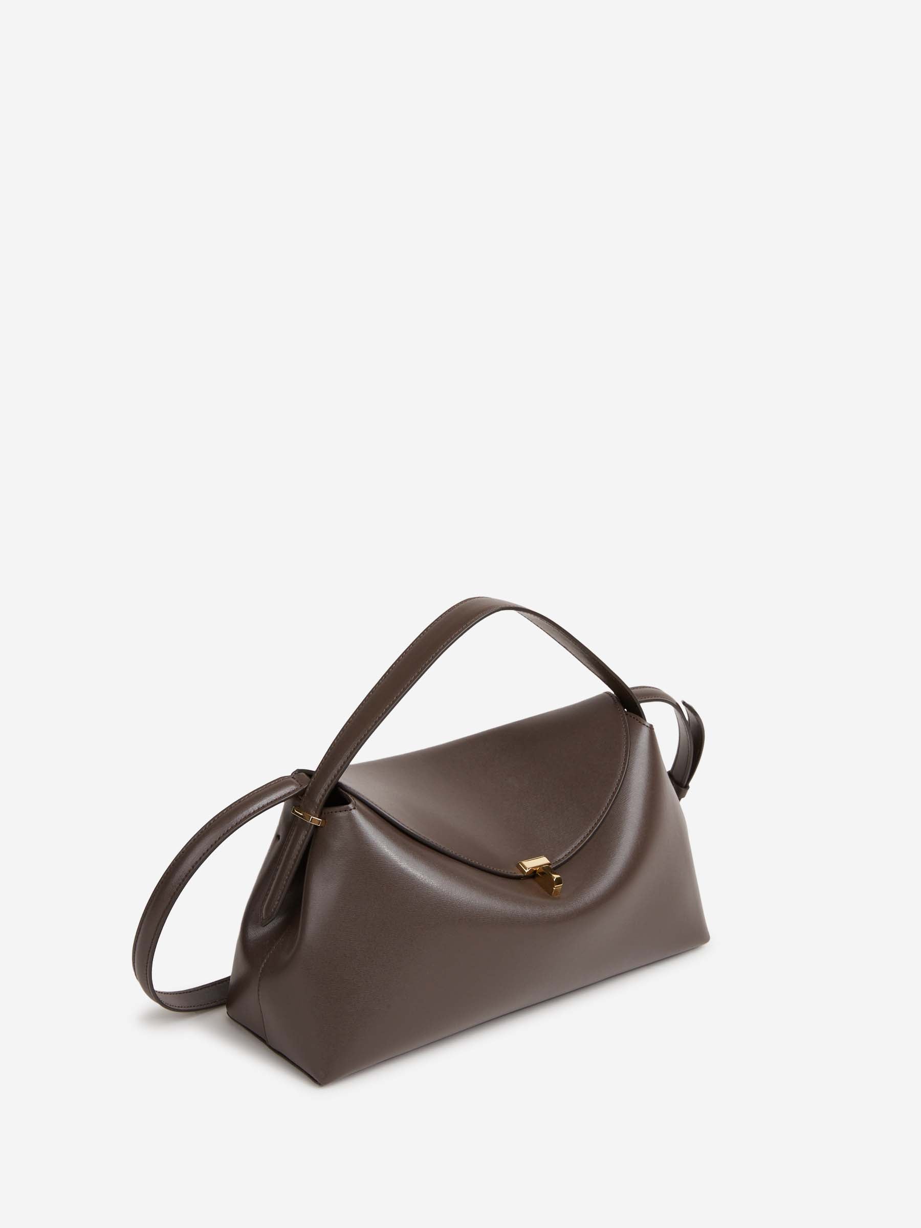 TOTEME Mujer Barcelona Bolso T-Lock Medium color Marrón Oscuro sku 810-008501 01 - Foto 2