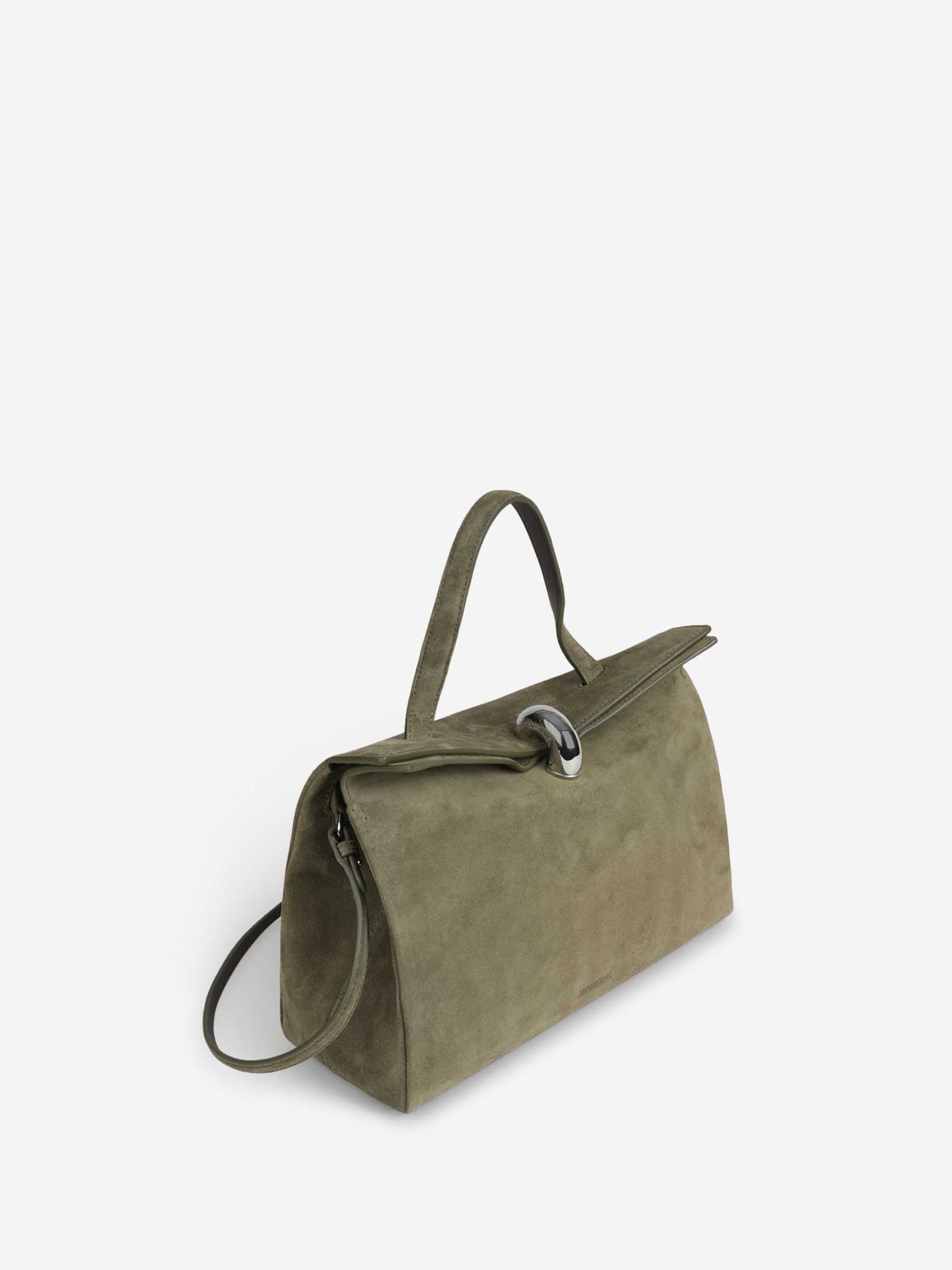 Jacquemus Mujer Barcelona Bolso Valérie color Verde Militar sku 810-008508 00 - Foto 2