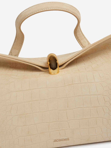 Jacquemus Mujer Barcelona Bolso Le Valérie color Beige sku 810-008510 00 - Foto 5