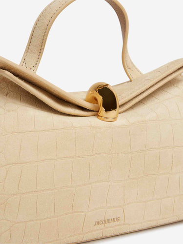 Jacquemus Mujer Barcelona Bolso Le Petit Valerie color Beige sku 810-008511 00 - Foto 5