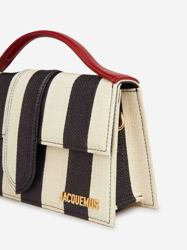 Jacquemus Mujer Barcelona Bolso Le Grand Bambino color Blanco Y Negro sku 810-008524 01 - Foto 5