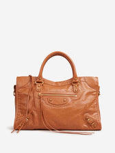 Balenciaga Mujer Barcelona Bolso Le City Medium color Caramelo sku 810-008526 02 - Foto 1