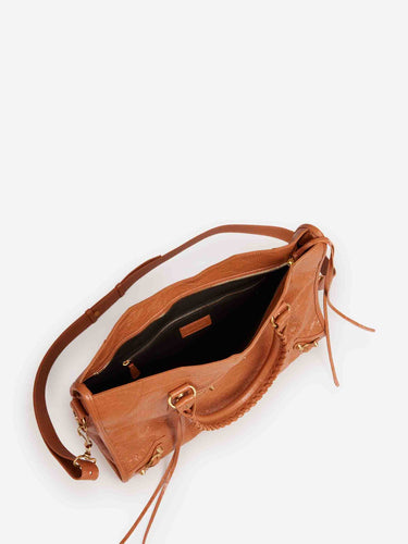 Balenciaga Mujer Barcelona Bolso Le City Medium color Caramelo sku 810-008526 02 - Foto 4